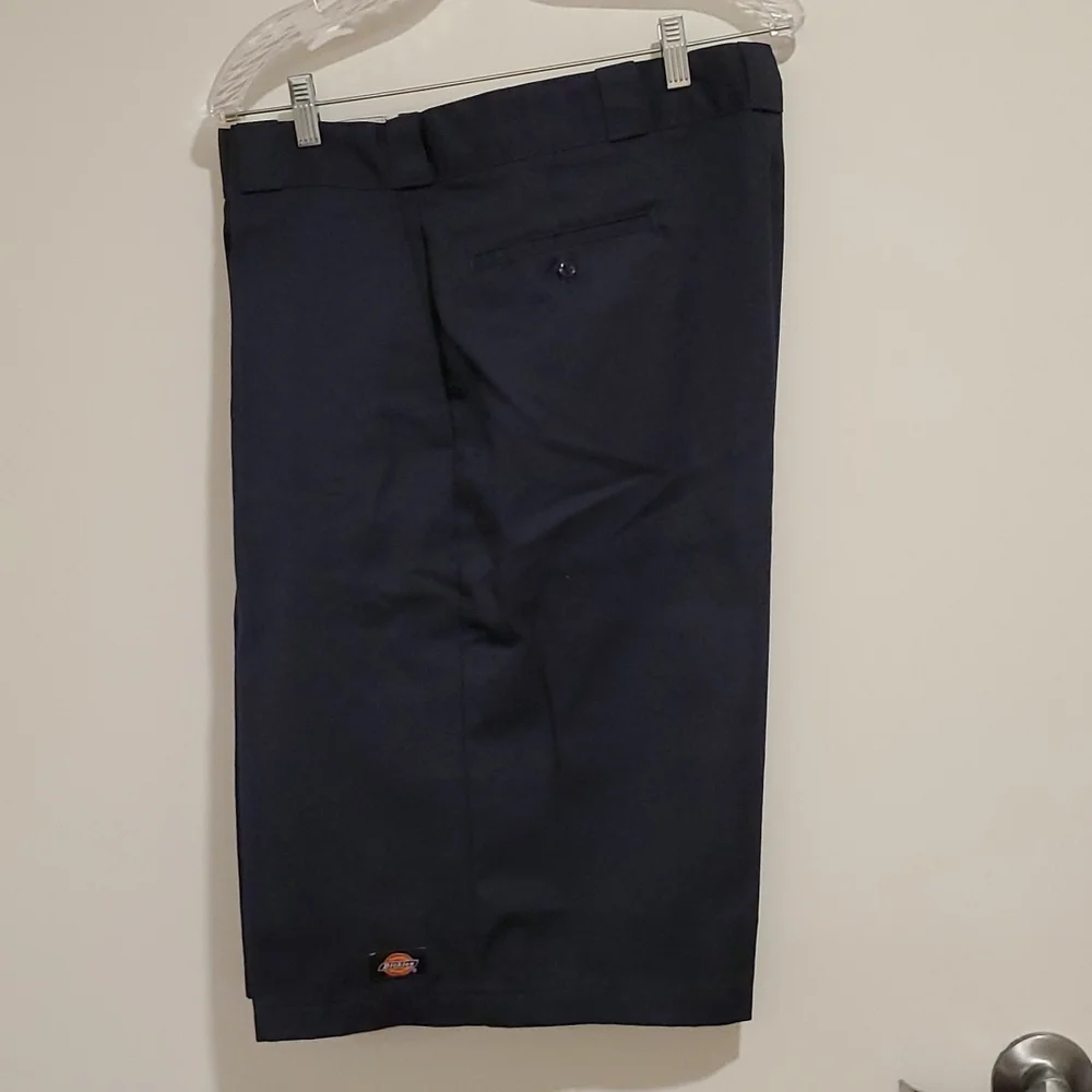Dickies Work utility uniform shorts unisex check measurements NWOT 16 or 18 - Picture 9 of 11